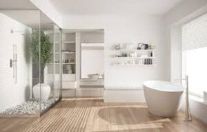 walk-in shower